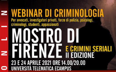 Webinar – Mostro di Firenze e Crimini Seriali