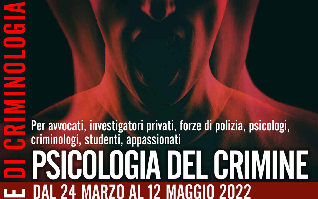 Psicologia del Crimine 2022